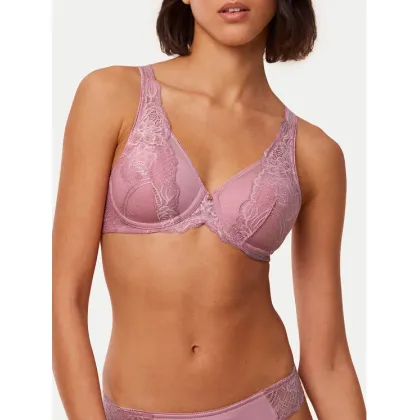 Zdjęcie Triumph Biustonosz z fiszbiną Wild Peony Florale 10209627 Różowy