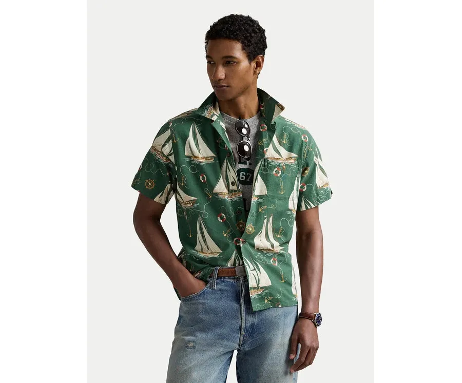 obrazek 1 Polo Ralph Lauren Koszula 710971217001 Zielony Classic Fit
