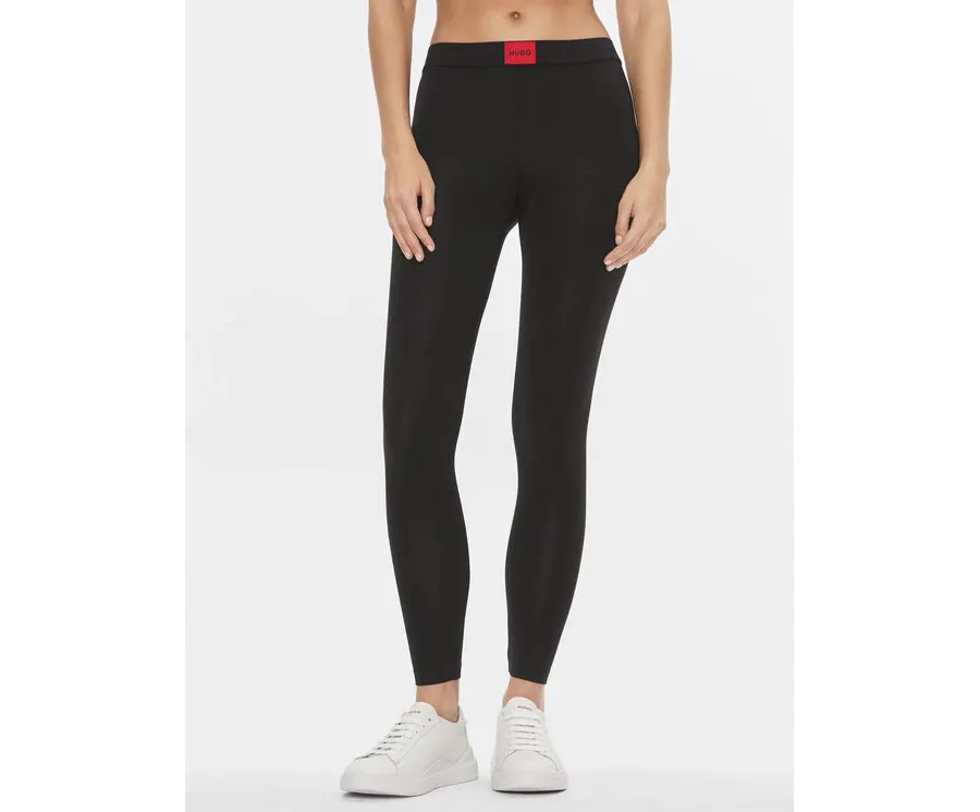obrazek 1 Hugo Legginsy Thermal 50492277 Czarny Slim Fit HUGO