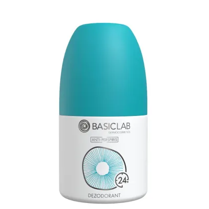 Zdjęcie BasicLab Dezodorant w kulce 24h 60 g Basiclab Dermocosmetics