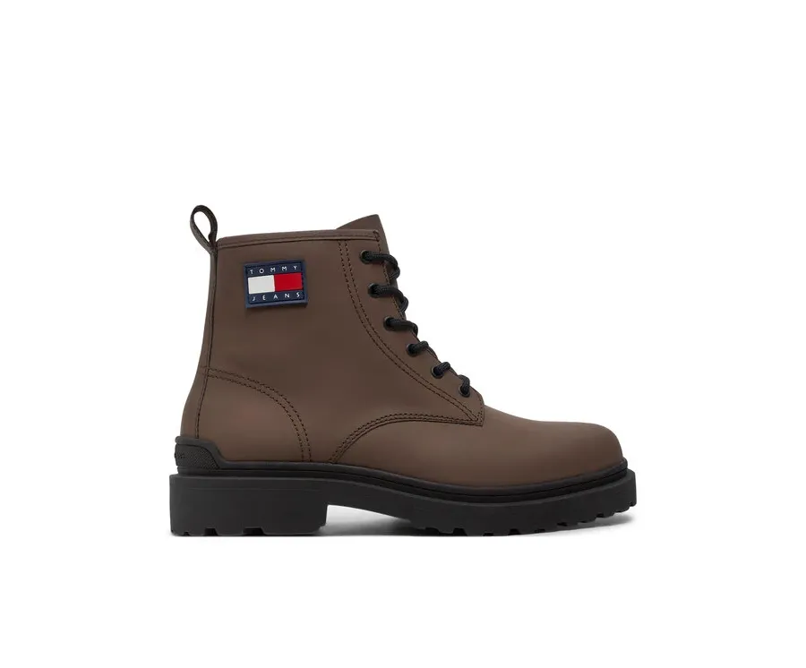 obrazek 1 Tommy Jeans Trapery EM0EM01447 Brązowy