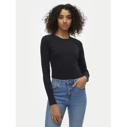 Zdjęcie Vero Moda Bluzka Chloe 10306897 Czarny Slim Fit