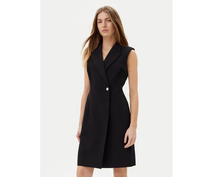 obrazek 1 DKNY Sukienka koktajlowa DD5U1H66 Czarny Slim Fit