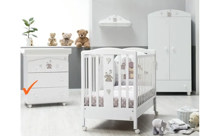 obrazek 1 Wyjątkowa komoda niemowlęca z Włoch - Italbaby
