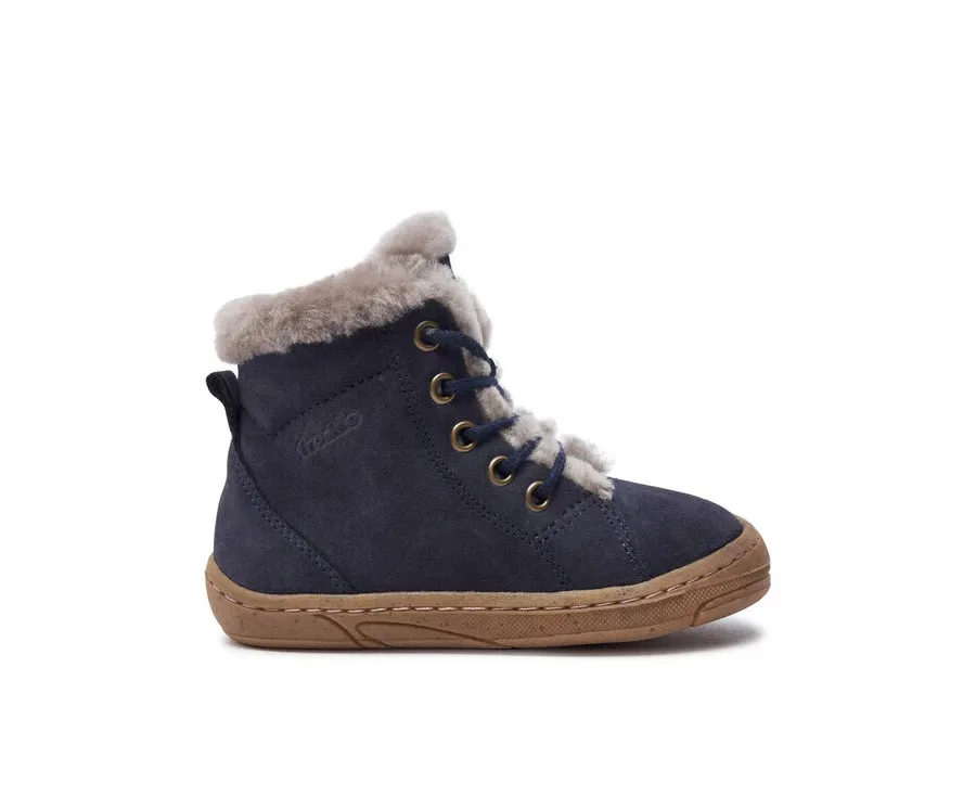 obrazek 1 Froddo Trzewiki Minni Suede Laces G2110140-4 S Niebieski