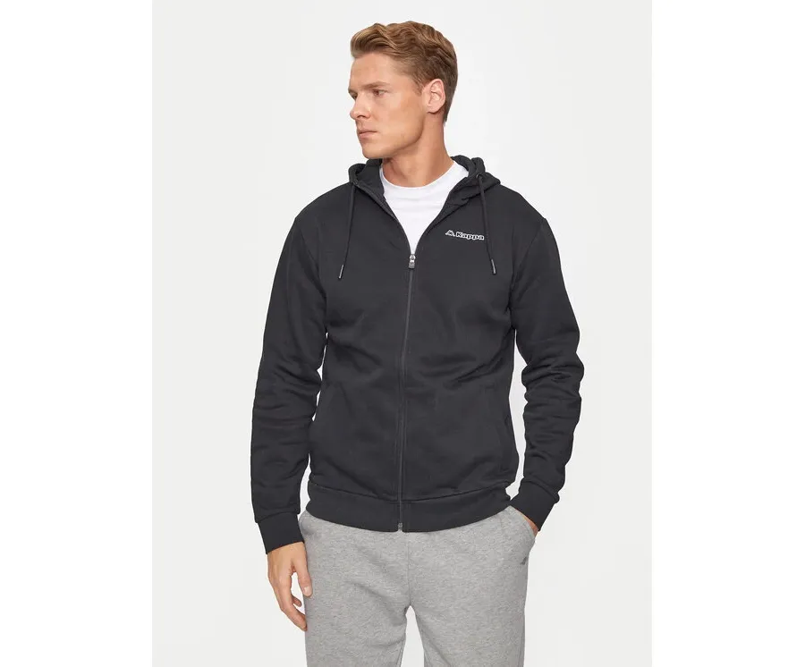 obrazek 1 Kappa Bluza Feffo 341Q6QW Czarny Regular Fit