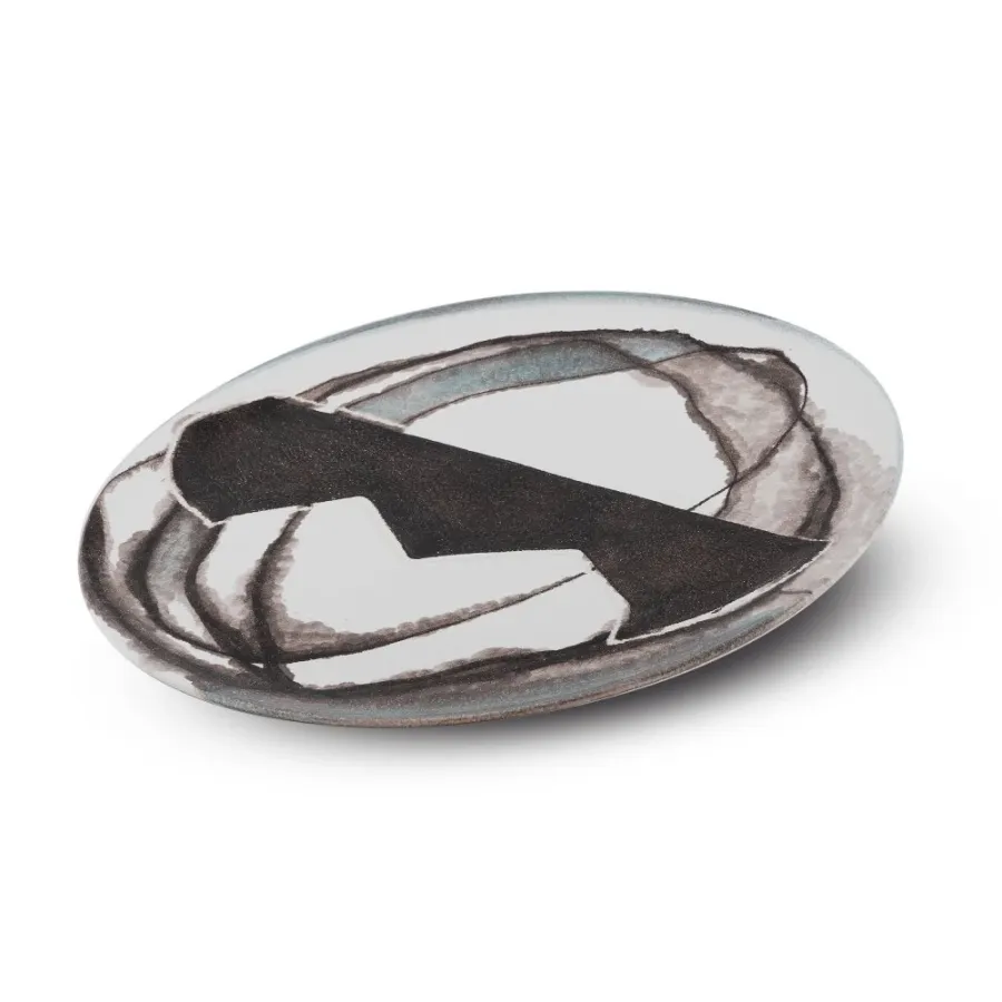 obrazek 1 Prestiżowy duży talerz ceramiczny H.2xL.36xP.36 cm