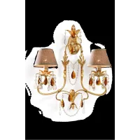 Zdjęcie Fascynujący kinkiet do salonu - Euro Lamp Art