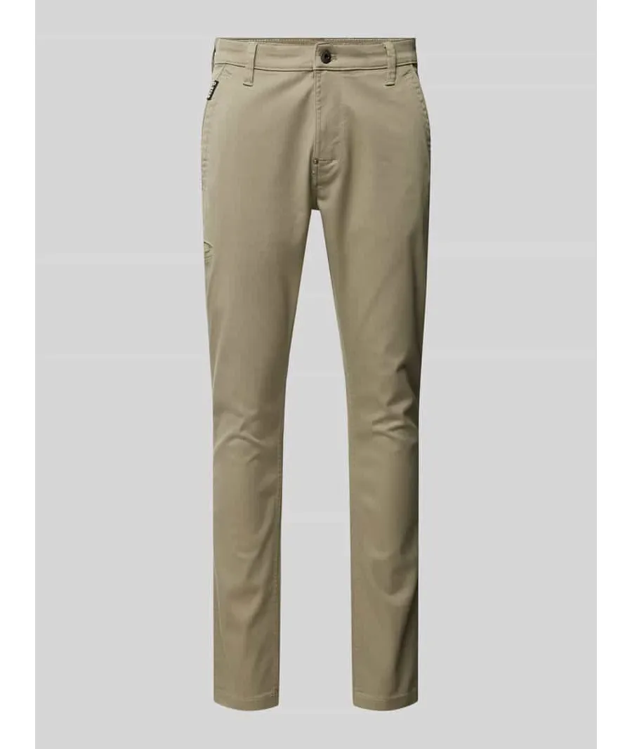 obrazek 1 Chinosy o kroju skinny fit z kieszeniami z tyłu