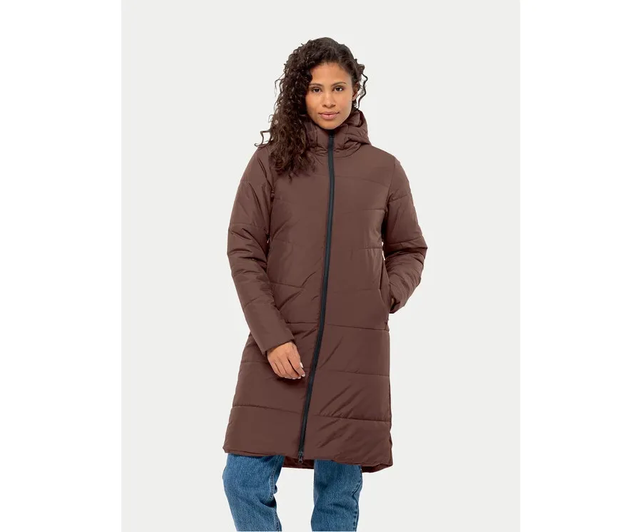 obrazek 1 Jack Wolfskin Kurtka zimowa Deutzer Coat 1207501 Bordowy Regular Fit