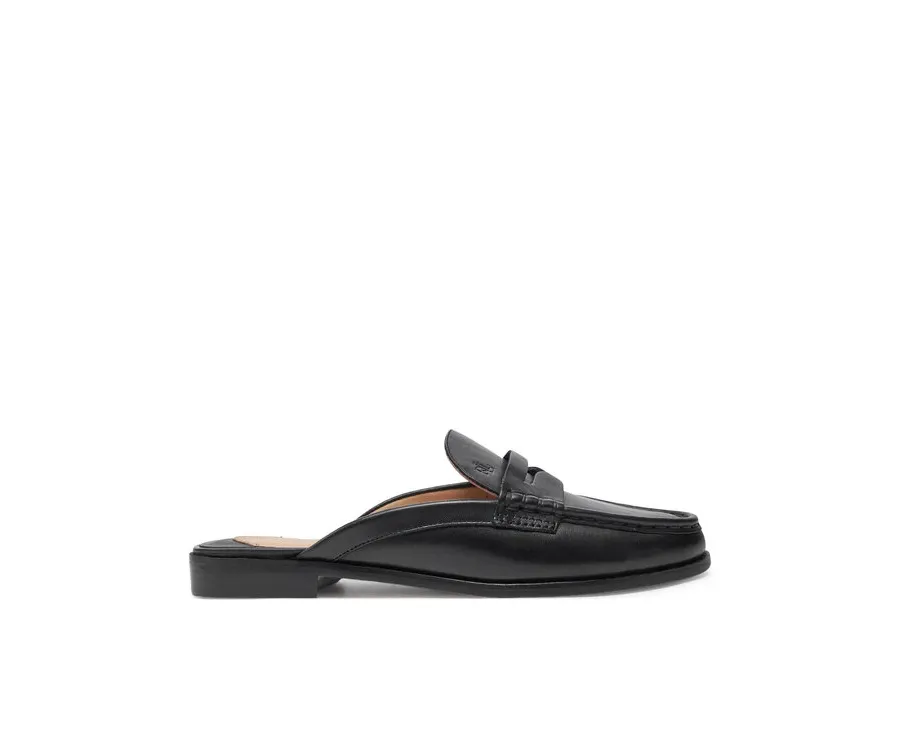 obrazek 1 LAUREN RALPH LAUREN Klapki Wynnie Mule 802943791001 Czarny