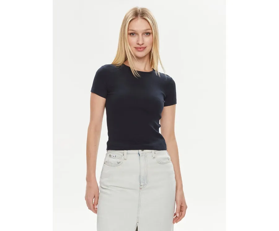 obrazek 1 Vero Moda T-Shirt Chloe 10306894 Granatowy Tight Fit