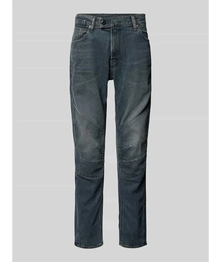 obrazek 1 Jeansy o kroju slim fit z efektem znoszenia model ‘MOTO CROSS 3D’