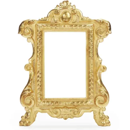 Picture Antique gilded frame in the Italian Louis XV style from the early 19th century