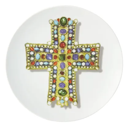 Zdjęcie Porcelanowy talerz deserowy Lacroix - Vista Alegre