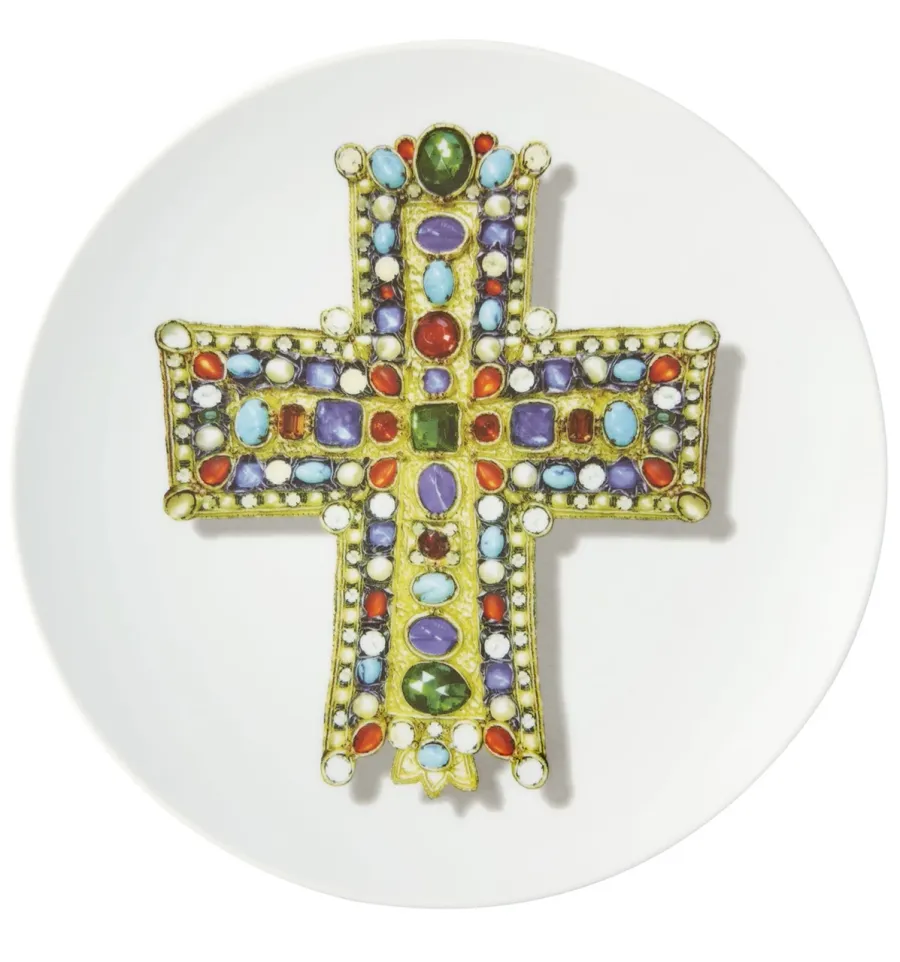 obrazek 1 Porcelanowy talerz deserowy Lacroix - Vista Alegre