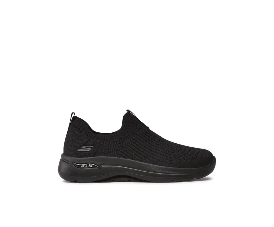 obrazek 1 Skechers Sneakersy Go Walk Arch Fit Iconic 124409/BBK Czarny