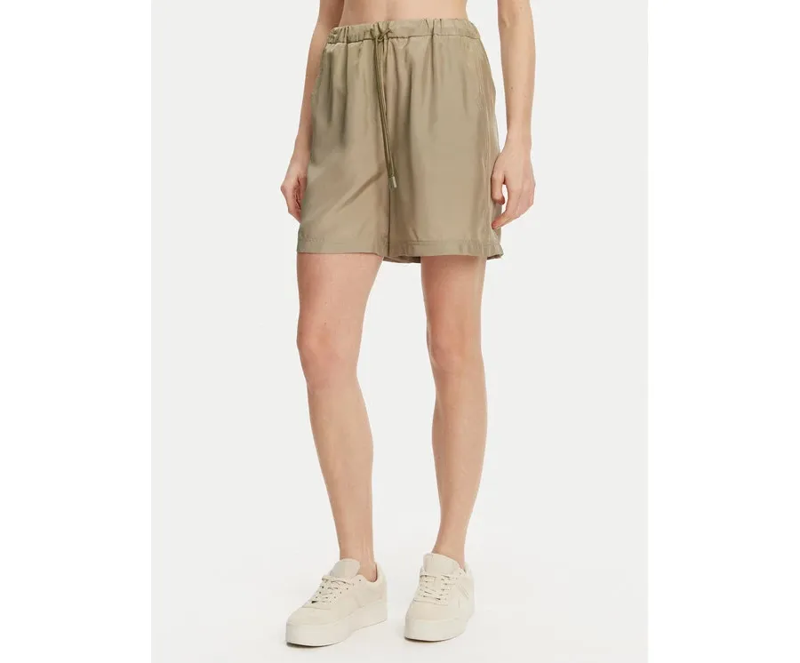 obrazek 1 Marella Szorty materiałowe Borbona 2513141025 Zielony Relaxed Fit