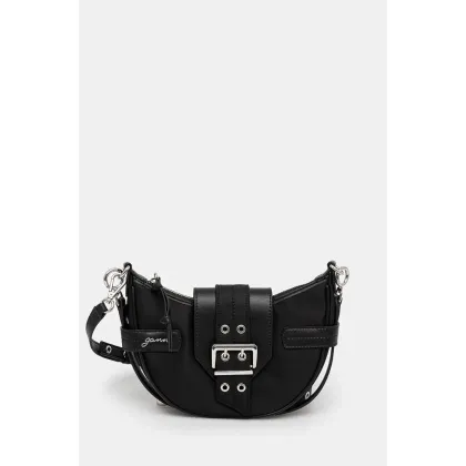 Zdjęcie GANNI torebka Bucky Bag Small Crossbody Nylon kolor czarny A6134