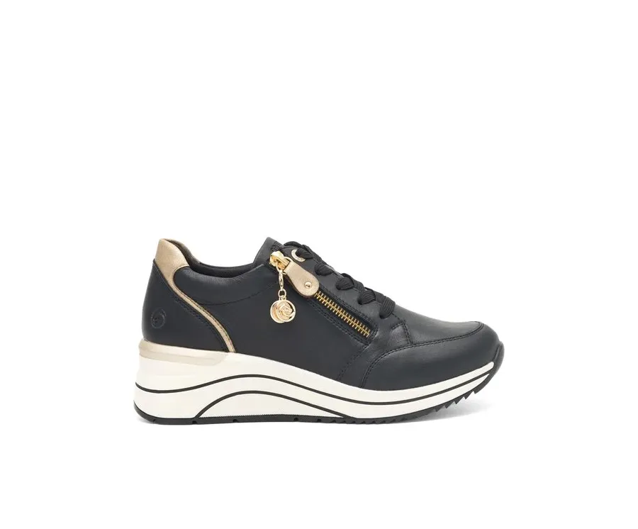 obrazek 1 Remonte Sneakersy D0T03-01 Czarny