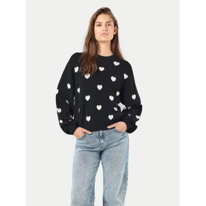 Zdjęcie Noisy May Sweter Charlott 27028159 Czarny Regular Fit