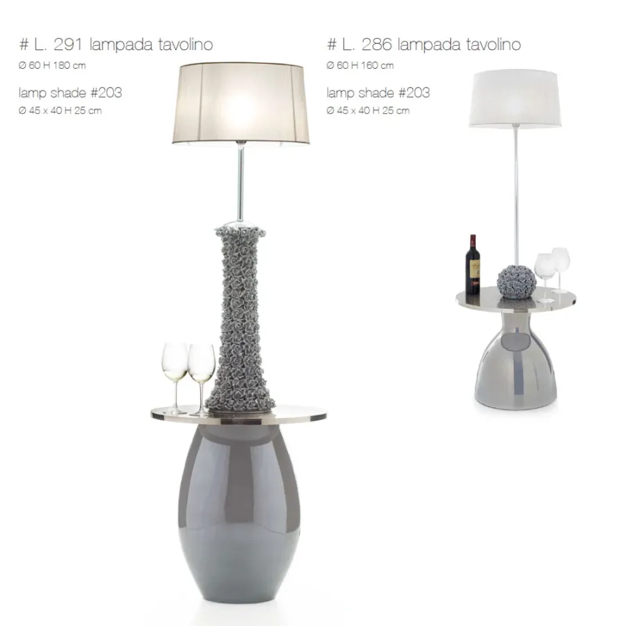 obrazek 1 Fantastyczna duża lampa ze stolikiem 160cm, 180cm