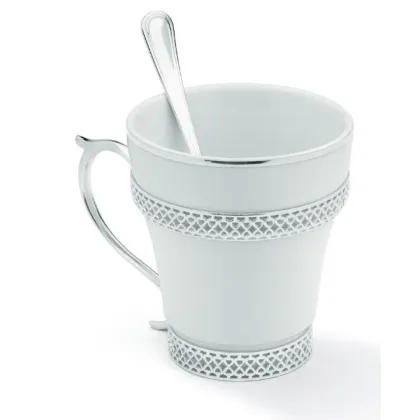 Picture Stylish Italian set of 2 Fine tea cups