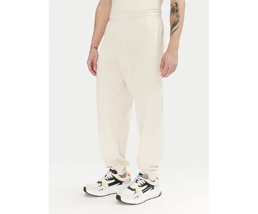 obrazek 1 EA7 Emporio Armani Spodnie dresowe 7M000154 AF10432 U1079 Écru Regular Fit