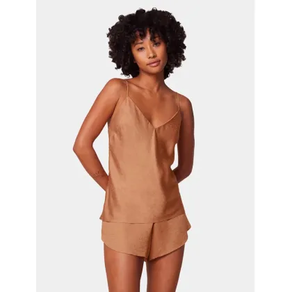 Zdjęcie Triumph Piżama Silky Sensuality 10218279 Brązowy Relaxed Fit