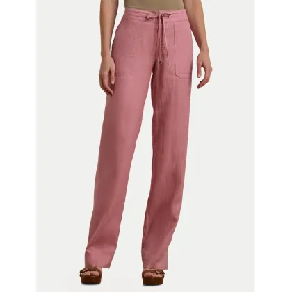 Zdjęcie LAUREN RALPH LAUREN Spodnie materiałowe 200735136022 Różowy Regular Fit