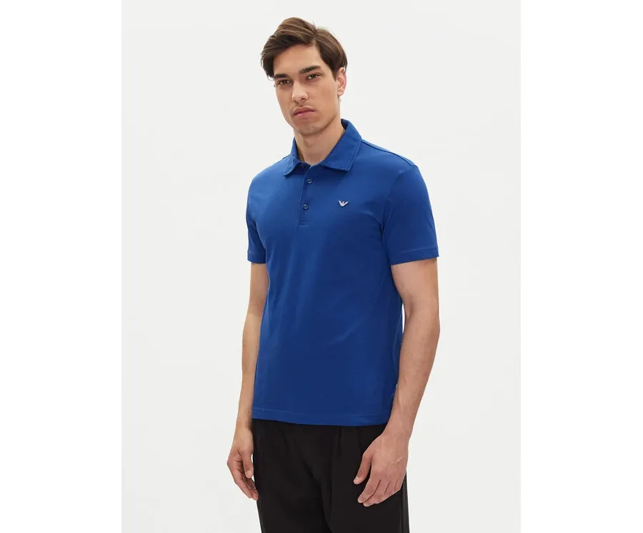 obrazek 1 Emporio Armani Polo EM000571 AF12331 UB093 Niebieski Regular Fit