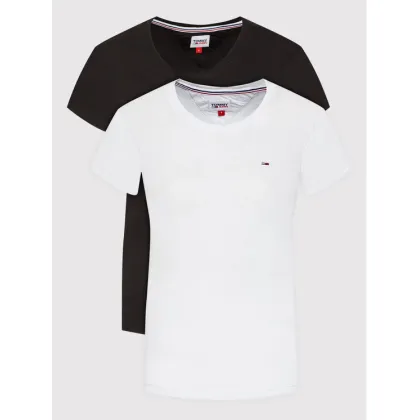 Zdjęcie Tommy Jeans Komplet 2 t-shirtów Soft DW0DW11459 Kolorowy Regular Fit