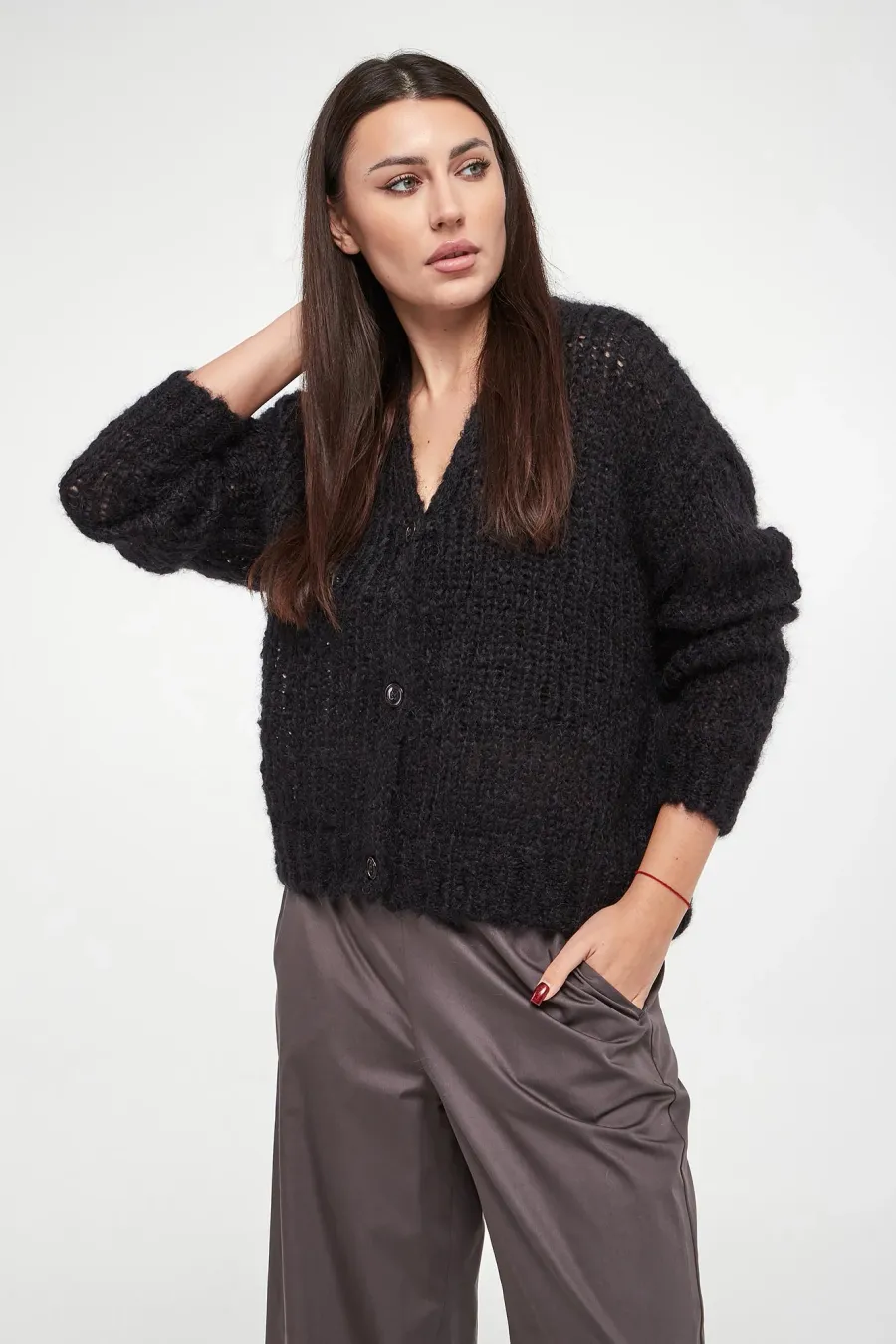 obrazek 1 Kardigan damski z moheru Pontiac WEEKEND MAX MARA Weekend Max Mara