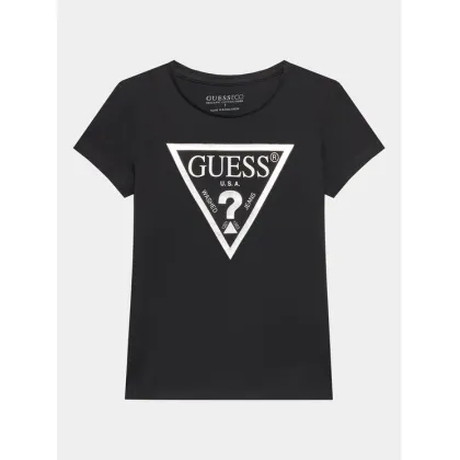 Zdjęcie Guess T-Shirt J73I56 K8HM0 Czarny Regular Fit