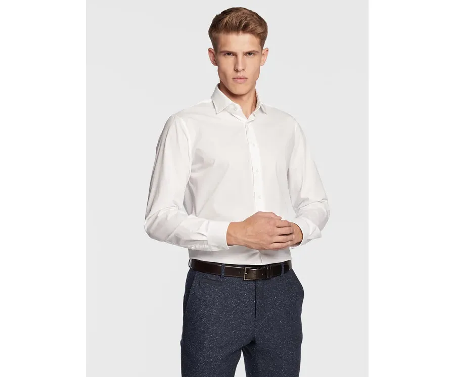 obrazek 1 Michael Kors Koszula MD0MD90435 Biały Modern Fit