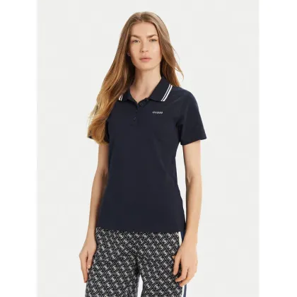 Zdjęcie Guess Polo V5GP06 KCOK1 Granatowy Slim Fit