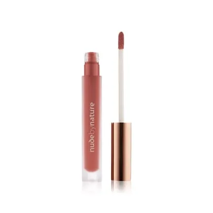Zdjęcie Nude by Nature Satin Szminka w płynie 3.75 ml Nr. 08 - Sienna