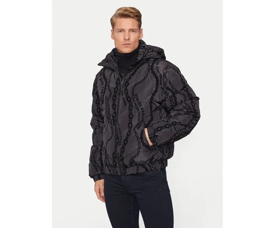 obrazek 1 Versace Jeans Couture Kurtka puchowa 77GAUD04 Czarny Regular Fit