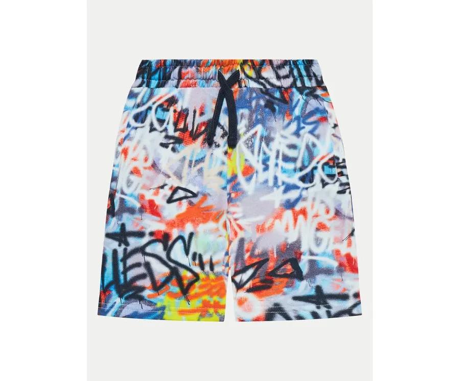 obrazek 1 Guess Szorty sportowe L4GD11 KA6R3 Kolorowy Relaxed Fit