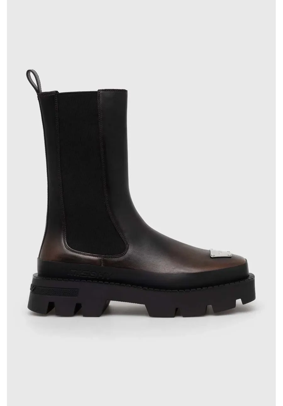 obrazek 1 MISBHV sztyblety skórzane The 2000 Chelsea Boot męskie kolor brązowy 231BM103