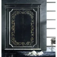 Picture Black antique wardrobe in Provencal style - Interiors Italia