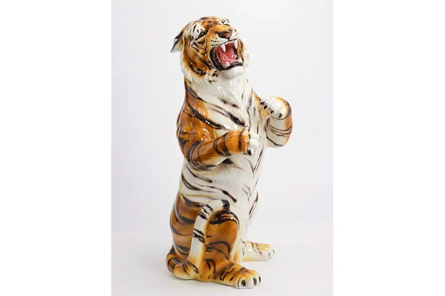 obrazek 1 Zjawiskowy tygrys ceramiczny