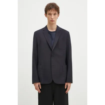 Zdjęcie Paul Smith marynarka z domieszką wełny kolor granatowy M1R-2321-P02571