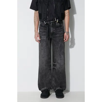 Zdjęcie 032C jeansy wide leg męskie kolor czarny FW23.W.3011