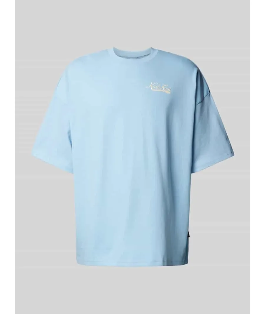 obrazek 1 T-shirt z detalami z logo