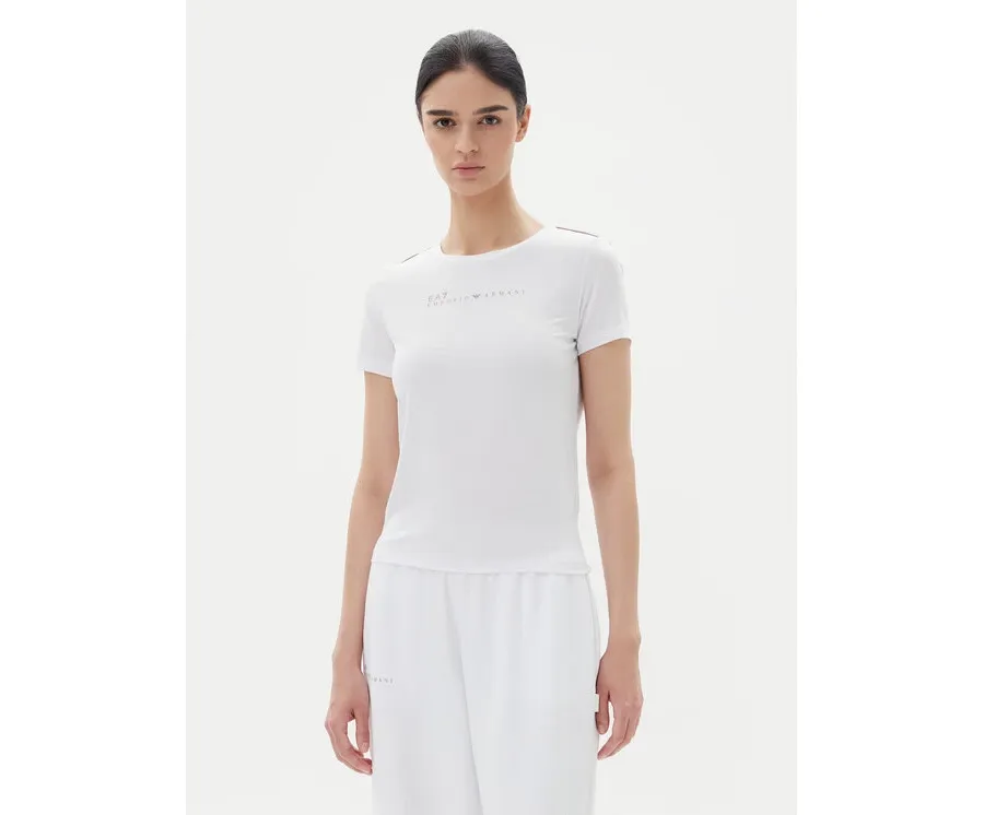 obrazek 1 EA7 Emporio Armani T-Shirt 7W000274 AF12945 U0002 Biały Slim Fit