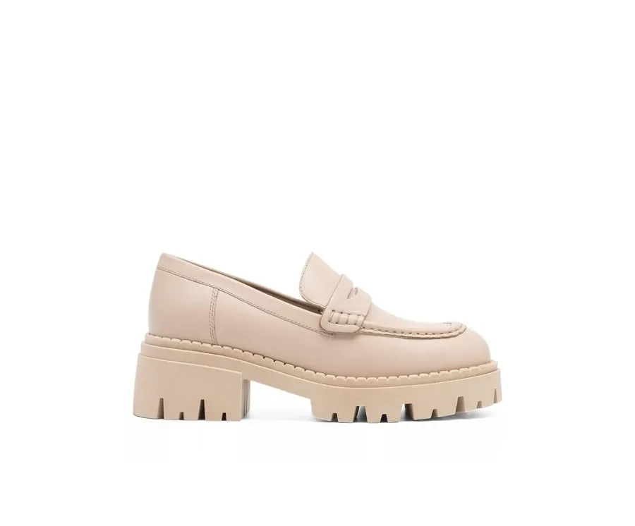 obrazek 1 Badura Loafersy BOTRICELLO-108113 Beżowy