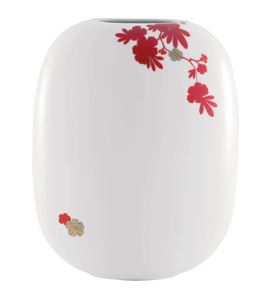 obrazek 1 Stylowy porcelanowy wazon z kolekcji z orientalnymi inspiracjami - Vista Alegre