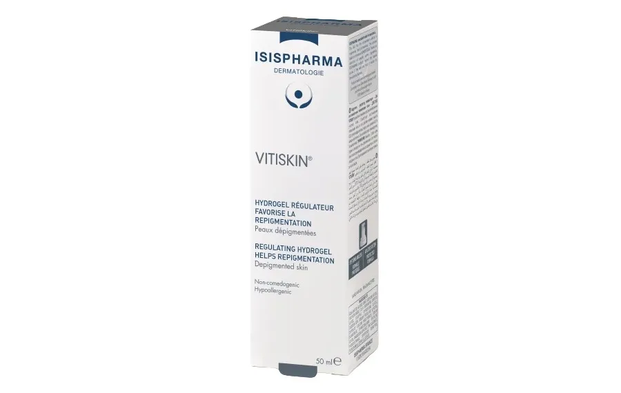 obrazek 1 Isispharma Vitiskin - Hydrożel likwidujący odbarwienia skóry (bielactwo) 50ml 50 ml
