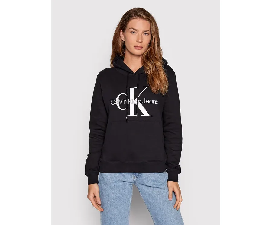 obrazek 1 Calvin Klein Jeans Bluza J20J219141 Czarny Regular Fit